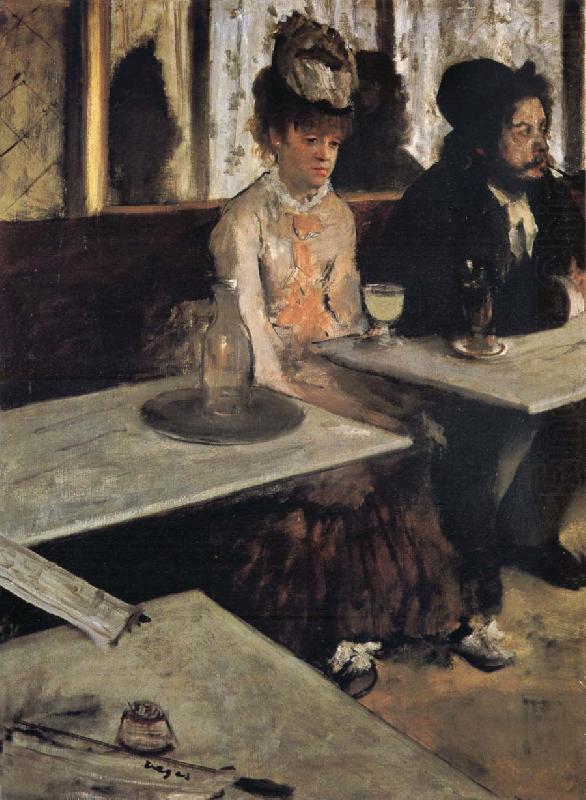 Edgar Degas L-Absintbe